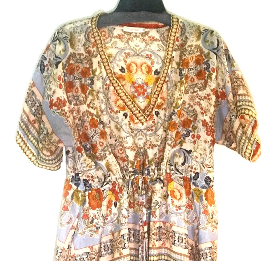 Johnny Was- silk tunic